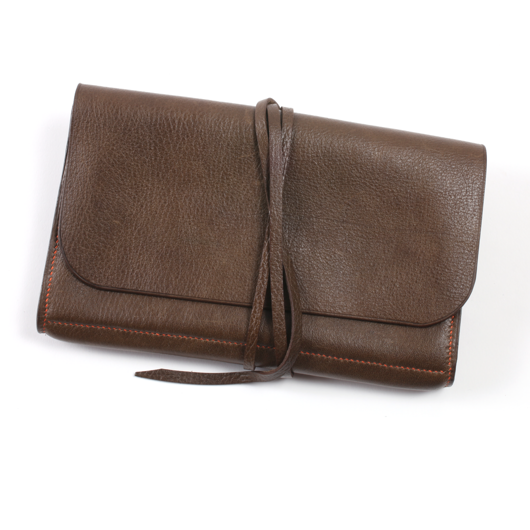 Clutch — Small Clutch with Wrap Closure